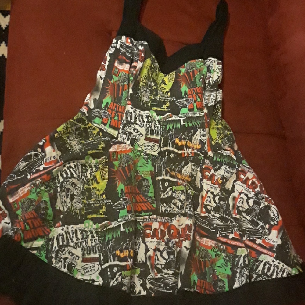 Hell bunny rockabilly zombie dress